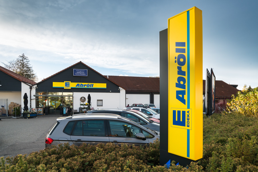 Kempten Eingang und Parktplatz