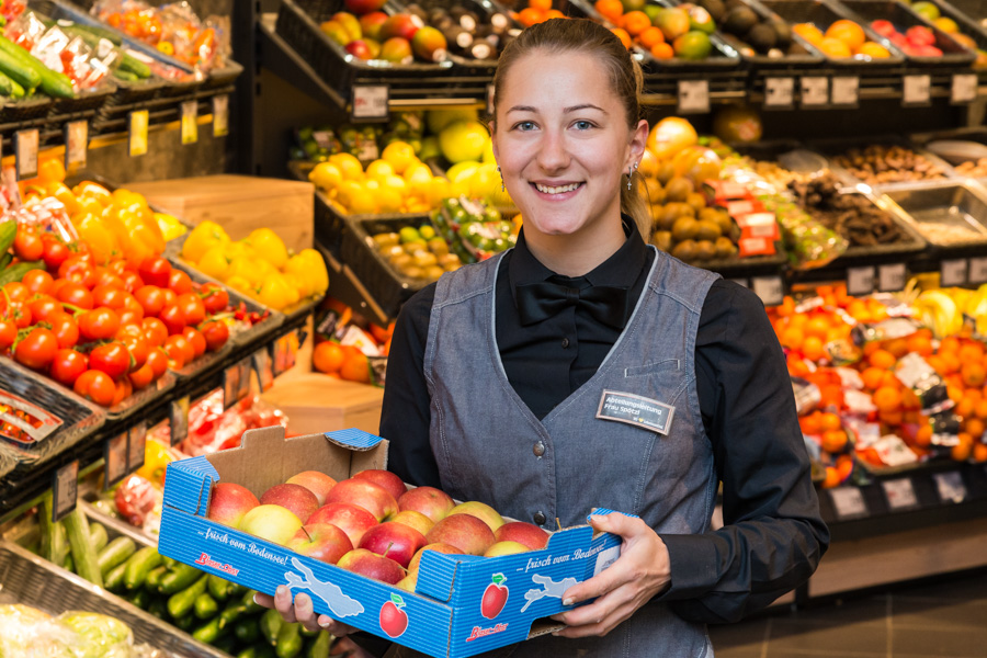 Leiterin Obst und Gemüse Frau Spötzl