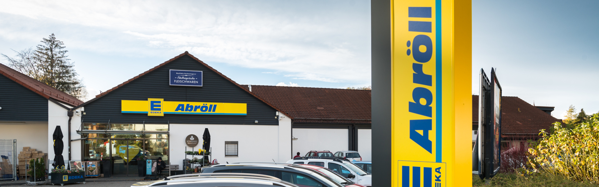 Kempten Eingang und Parktplatz